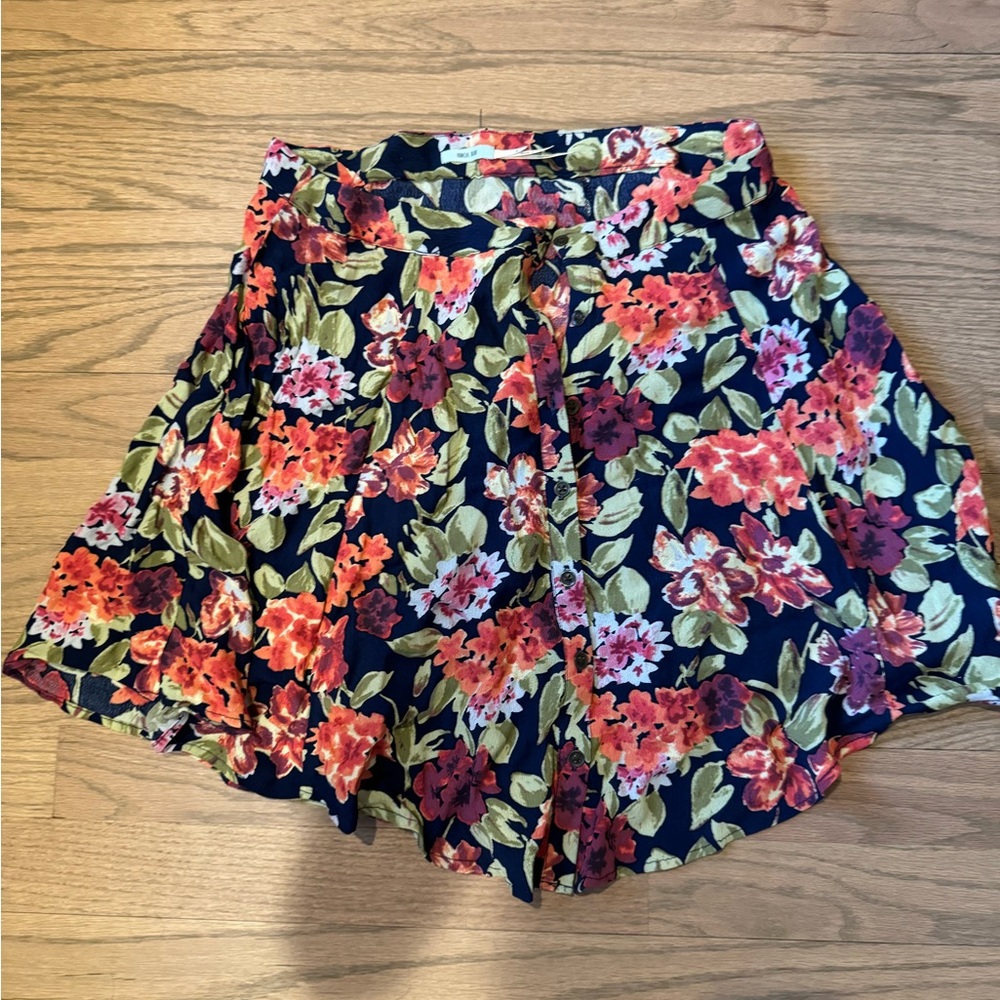 Kimchi blue floral skirt